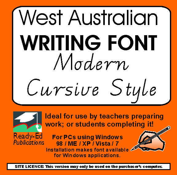 wa modern cursive font download copy ready ed publications modern cursive font